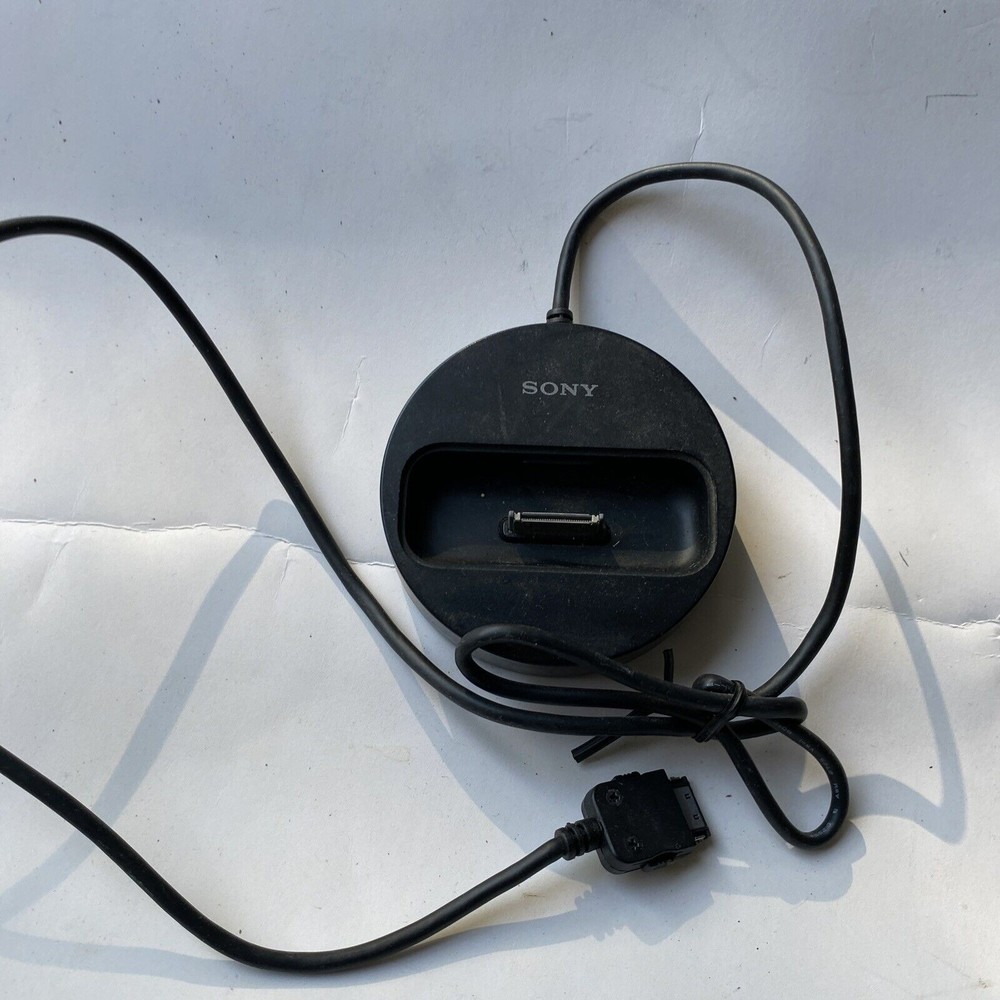 Sony TDM-iP10 Genuine iPhone/iPod Digital Media Port Adapter Dock Cradle